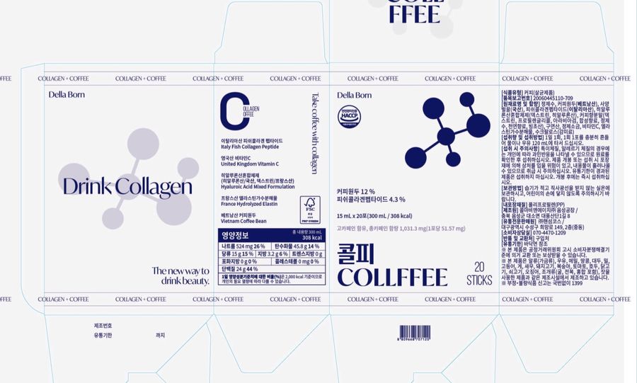 Part of the box dieline